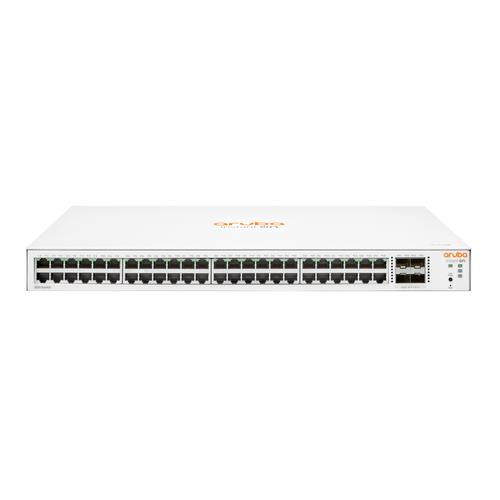 HPE Aruba Networking Aruba Instant On 1830 48G 4SFP Géré L2 Gigabit Ethernet (10/100/1000) 1U - JL814A#B2E