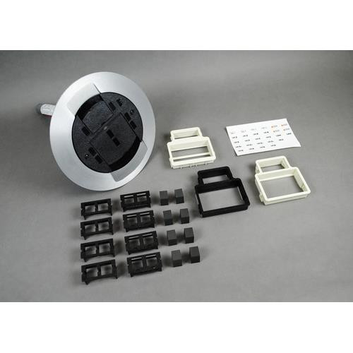 WIREMOLD  Accessoire de boîtier de sortie Noir, Argent 1 pièce(s) - AMD8ATCAL