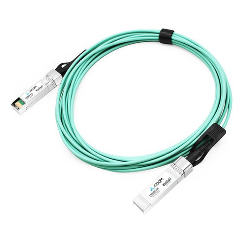 Axiom  câble InfiniBand et à fibres optiques 10 m SFP28 Gris, Turquoise - 10530-AX