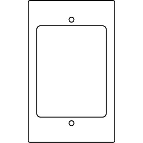 WIREMOLD  Plaque de commutation et obturateur - RFB119-RT