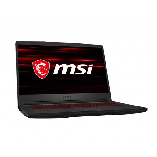 MSI Gaming  Thin Intel® Core™ i7 i7-9750H Ordinateur portable 39,6 cm (15.6") Full HD 16 Go DDR4-SDRAM 512 Go SSD NVIDIA® GeForce RTX™ 2060 Wi-Fi 5 (802.11ac) Windows 10 Home Noir - GF65 9SEXR-436CA