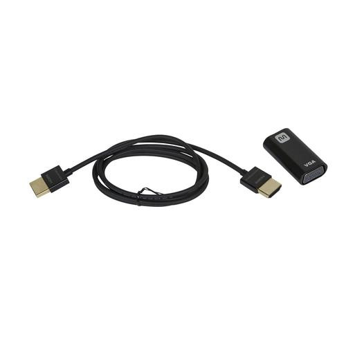 Monoprice HDMI/VGA Kit câble HDMI Noir - 11566