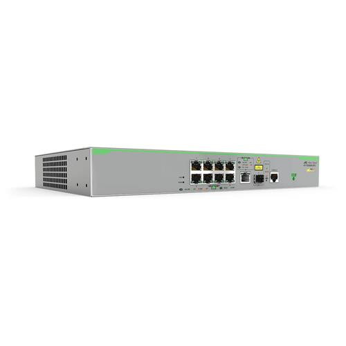 Allied Telesis  commutateur réseau Géré L3 Fast Ethernet (10/100) Connexion Ethernet, supportant l'alimentation via ce port (PoE) Gris - AT-FS980M/9PS-10