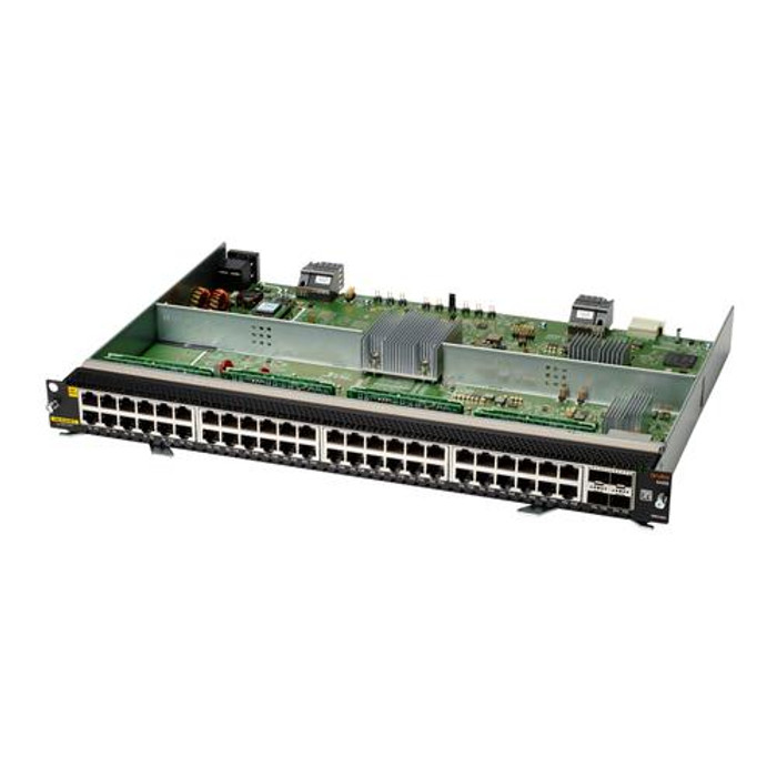 HPE Aruba Networking Aruba 6400 48-port 1GbE Class 6 PoE & 4-port SFP56 v2 module de commutation réseau Gigabit Ethernet - R0X40C