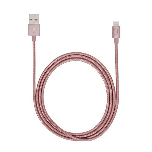 Targus iStore câble de téléphone portable Or rose 1,2 m USB A Lightning - ACC99404CAI