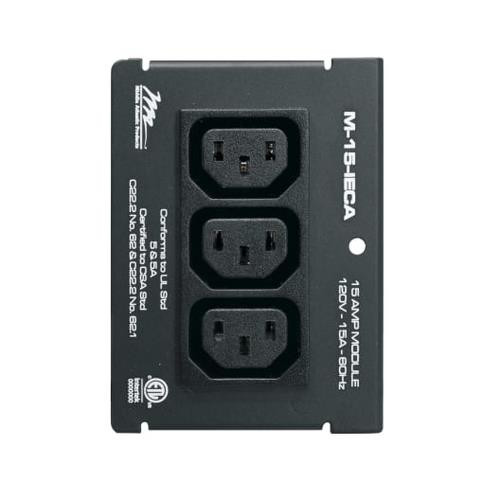 Middle Atlantic Products  unité de distribution d'énergie 1 sortie(s) CA Noir - M-15-IECA