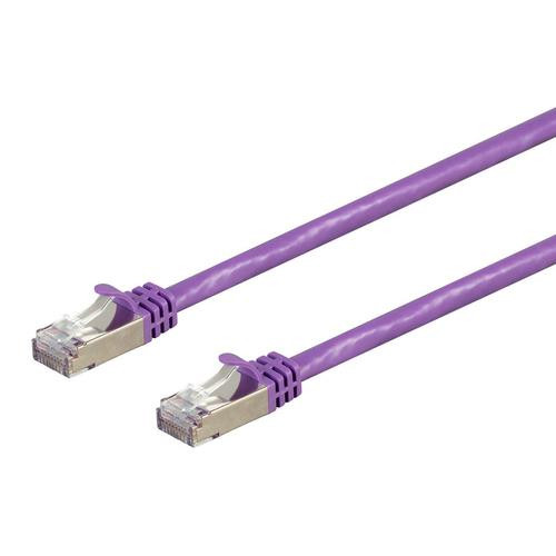 Monoprice  câble de réseau Violet 15,2 m Cat7 S/FTP (S-STP) - 31376