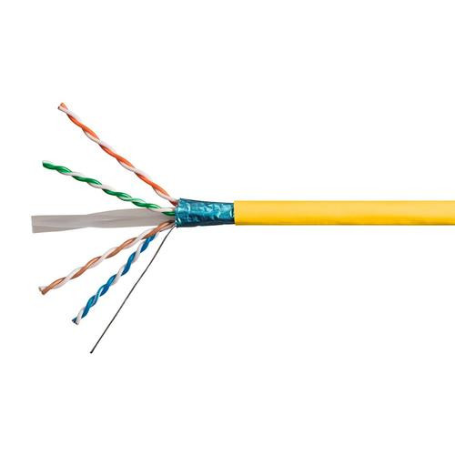 Monoprice  câble de réseau Jaune 152,4 m Cat6a F/UTP (FTP) - 42348