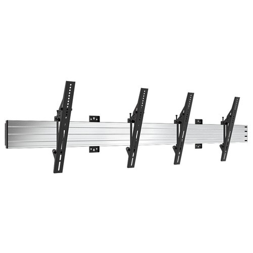 Atdec  montage des affichages de messages Noir, Argent - ADBS-2X1-17TW