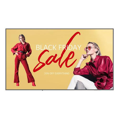 LG  Écran d'affichage dynamique Écran plat de signalisation numérique 2,49 m (98") LED Wifi 500 cd/m² 4K Ultra HD Noir - 98UM5K-B
