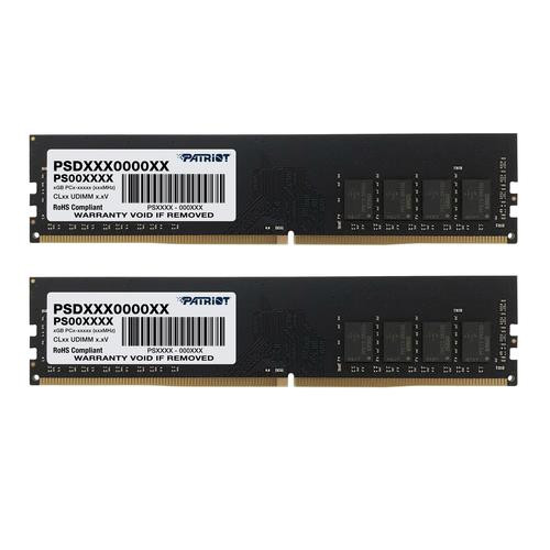 Patriot Memory Signature Line Patriot module de mémoire 32 Go 2 x 16 Go DDR4 288-pin DIMM - PSD432G2666KH