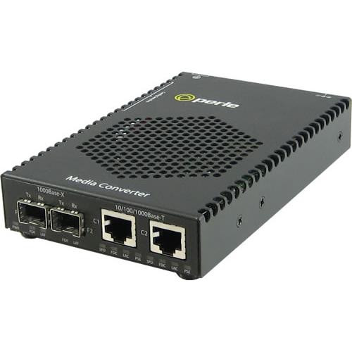 Perle S-1110DP-DSFP convertisseur de support réseau 1000 Mbit/s - 05082014