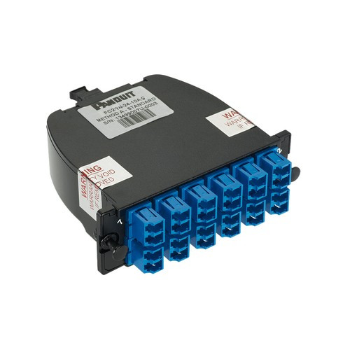 Panduit  adaptateur de fibres optiques SC 1 pièce(s) Noir, Bleu - FC29N-24-10AF