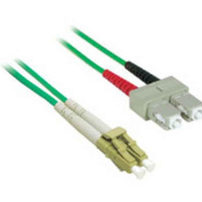 C2G 5m LC/SC Plenum-Rated Duplex 62.5/125 Multimode Fiber Patch Cable câble InfiniBand et à fibres optiques Vert - 37553