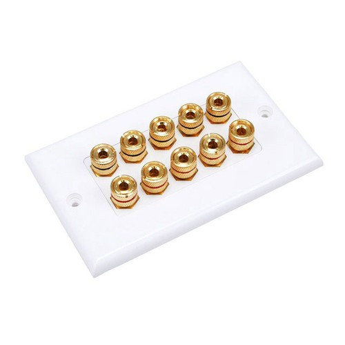 Monoprice  prise de courant RCA Blanc - 3539