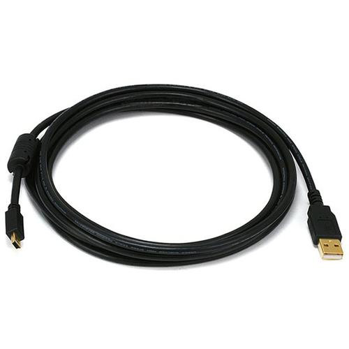 Monoprice  câble USB USB 2.0 1,8 m USB A Mini-USB B Noir - 5448