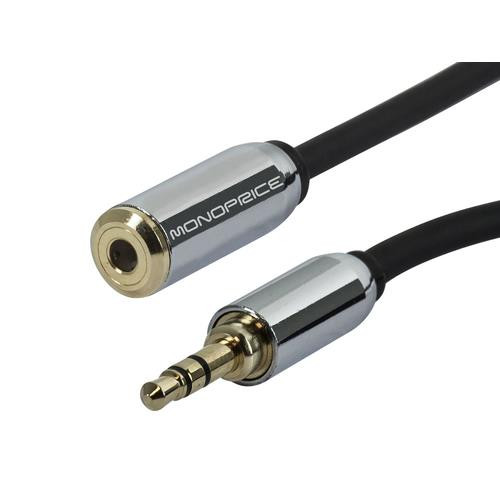 Monoprice  câble audio 3,6 m 3,5mm Noir - 10147