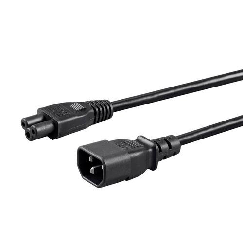 Monoprice  câble électrique Noir 1,8 m Coupleur C14 Coupleur C5 - 27317