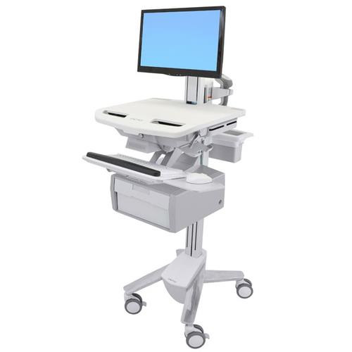 Ergotron StyleView Blanc Ecran plat Panier multimédia - SV43-13B0-0