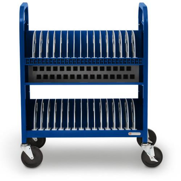 Bretford CUBE Transport Cart Classe mobile de charge et de gestion Bleu - TVCT30AC-90DRB