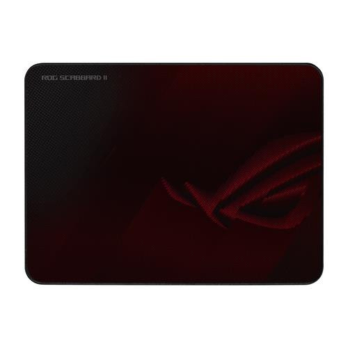 ASUS ROG Scabbard II Tapis de souris de jeu Rouge - 90MP02H0-BPUA00