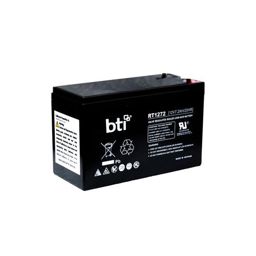 BTI 12V7.2AH-T2-BATT- Batterie de l'onduleur Sealed Lead Acid (VRLA) 12 V 7,2 Ah - 12V7.2AH-T2-BATT-BTI