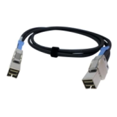 QNAP  câble Serial Attached SCSI (SAS) 0,5 m Noir - CAB-SAS05M-8644