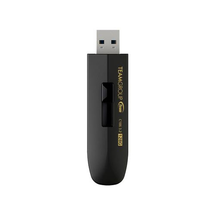 Team Group C186 lecteur USB flash 64 Go USB Type-A 3.2 Gen 1 (3.1 Gen 1) Noir - TC186364GB01
