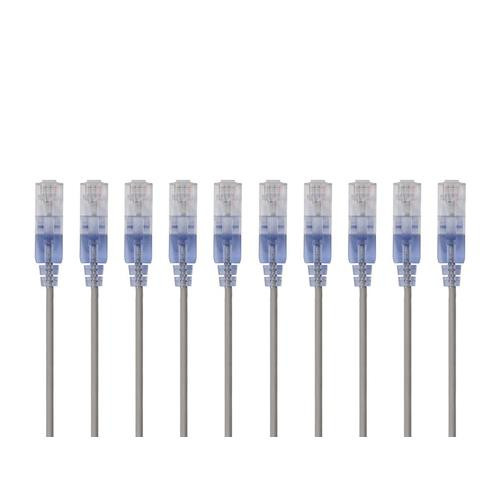 Monoprice  câble de réseau Gris 0,6 m Cat6a U/UTP (UTP) - 29439