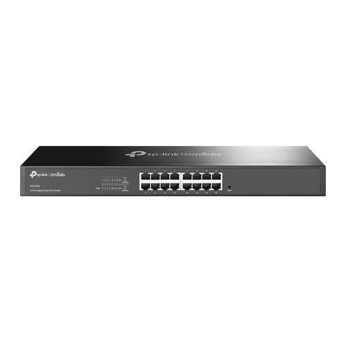 TP-Link Omada  commutateur réseau Non-géré L2 Gigabit Ethernet (10/100/1000) 1U Noir - DS1016GE