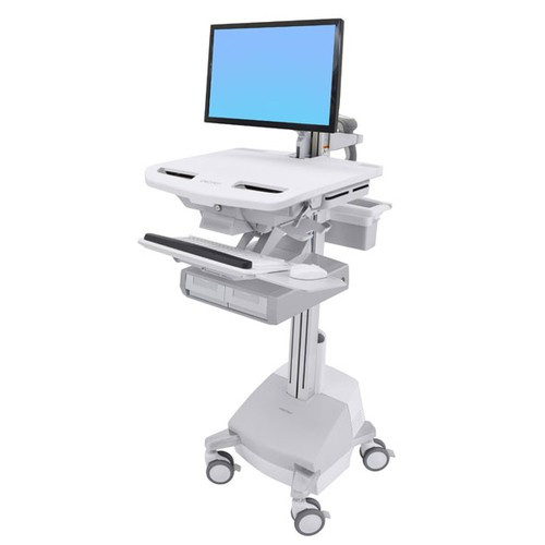 Ergotron StyleView Blanc Ecran plat Panier multimédia - SV44-12A1-1