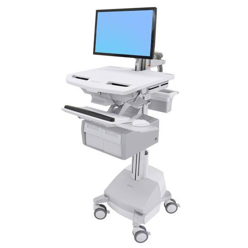 Ergotron StyleView Blanc Ecran plat Panier multimédia - SV44-12C1-1