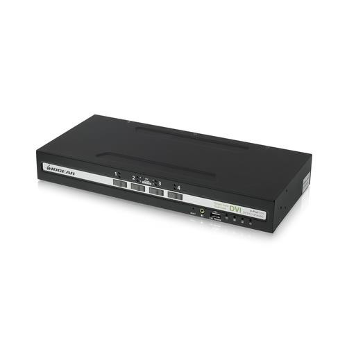 iogear  commutateur écran, clavier et souris Noir - GCS1214TAA4C