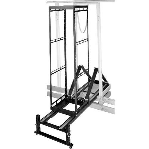 Middle Atlantic Products  étagère 16U Rack monté sur le mur Noir - SSAX-16