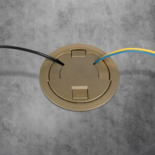 WIREMOLD  Accessoire de boîtier de sortie Laiton 1 pièce(s) - 6CTC2BSTR