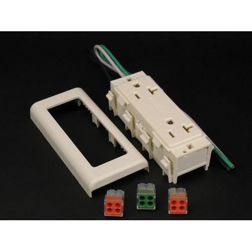 WIREMOLD  accessoire pour chemins de câbles Embout vierge d'extrémité de câble - 2427GT-FW