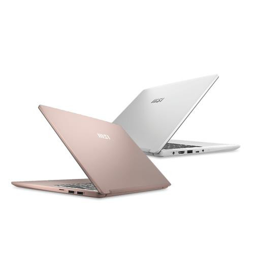 MSI Modern C13M-621US Intel® Core™ i7 i7-1355U Ordinateur portable 35,6 cm (14") Full HD 16 Go DDR4-SDRAM 1 To SSD Wi-Fi 6 (802.11ax) Windows 11 Noir, Or rose, Argent - MOD1413621