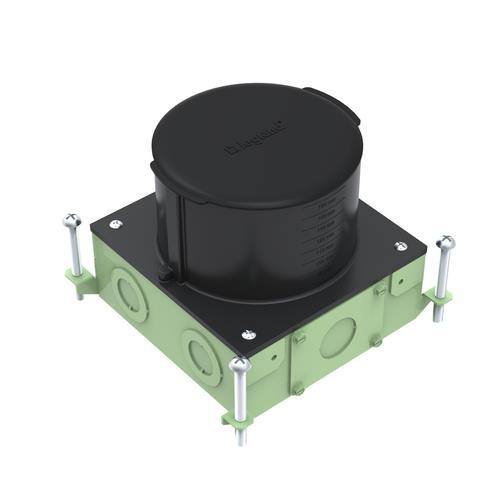 WIREMOLD  boitier de prise de courant Noir - RPSFB-OG