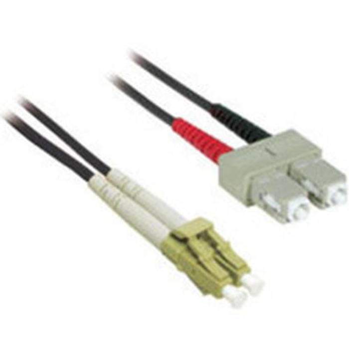 C2G 1m LC/SC Duplex 62.5/125 Multimode Fiber Patch Cable câble InfiniBand et à fibres optiques Noir - 37221
