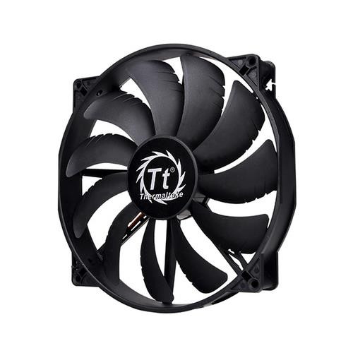 Thermaltake Pure 20 Boitier PC Ventilateur 20 cm Noir - CL-F015-PL20BL-A