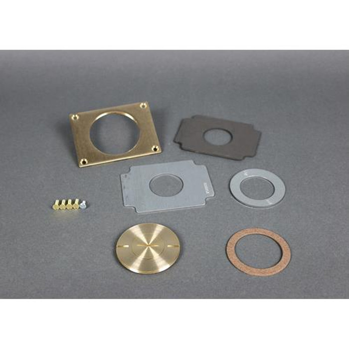 WIREMOLD  Plaque de commutation et obturateur Laiton - 829CK-1