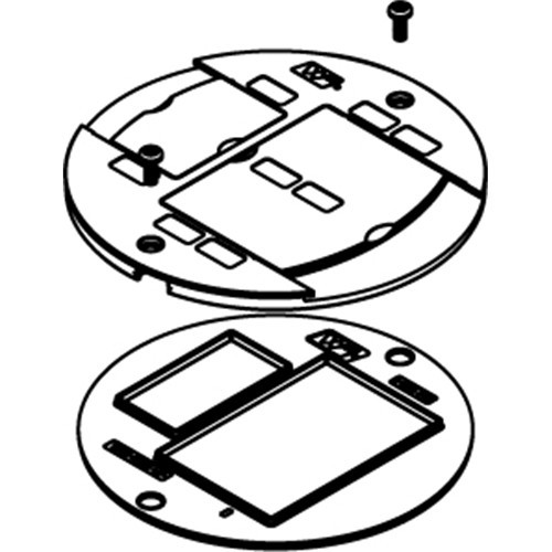WIREMOLD  Accessoire de boîtier de sortie 1 pièce(s) - AMD8SHTCBK