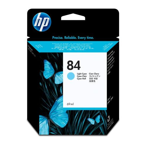 HP 84 69-ml Light Cyan DesignJet Ink Cartridge tête d’impression A jet d'encre thermique - C5017A