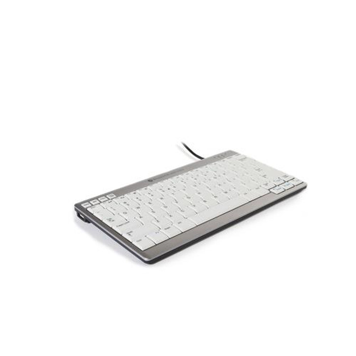 BakkerElkhuizen UltraBoard 950 clavier Bureau USB QWERTY US International Gris clair, Blanc - BNEU950US