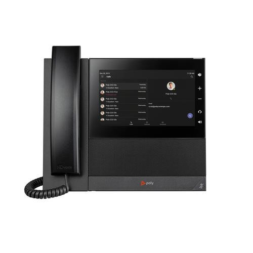 HP Poly Téléphone multimédia professionnel Poly CCX 600 pour Microsoft Teams et compatible PoE - 82Z84AA