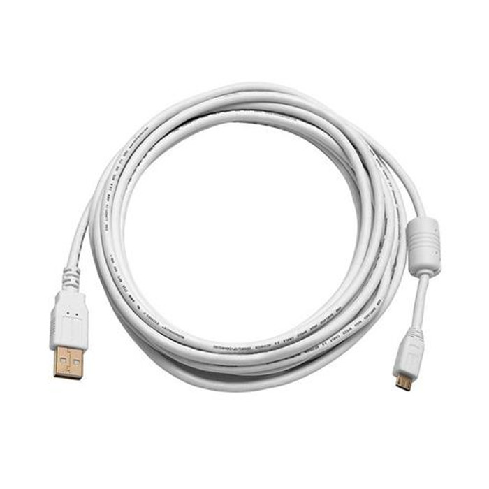 Monoprice  câble USB USB 2.0 4,572 m USB A Micro-USB B Blanc - 8643