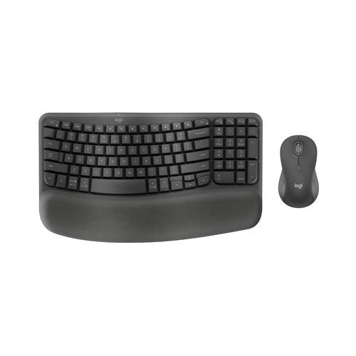 Logitech  clavier Souris incluse maison/bureau RF sans fil + Bluetooth QWERTY Anglais Graphite - 920-012059