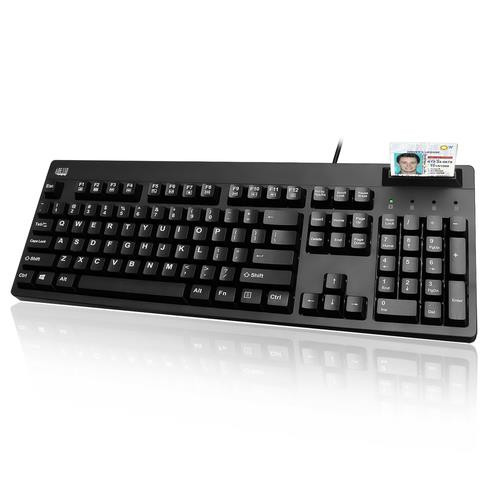 Adesso EasyTouch 630SB-TAA clavier Médical USB QWERTY Anglais américain Noir - AKB-630SB-TAA