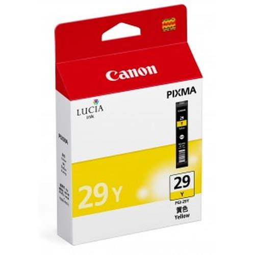 Canon PGI-29 Y cartouche d'encre 1 pièce(s) Original Jaune - 4875B002