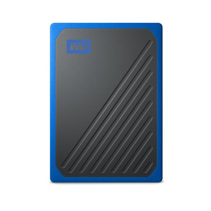 Western Digital My Passport Go 2 To USB Type-A 3.2 Gen 1 (3.1 Gen 1) Noir, Bleu - WDBMCG0020BBT-WE